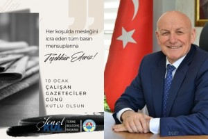 Başkan Şenol Kul'dan 10 Ocak Çalışan Gazeteciler Günü Mesajı